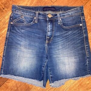 Rock & Republic Frayed Denim Shorts